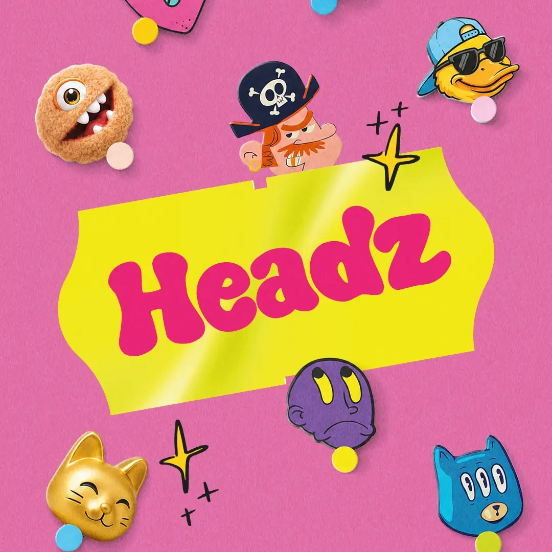 MUTABOX® Headz - MUTAgłowy i naklejka Headz