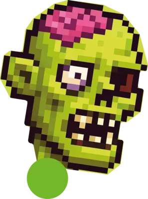 Pikselowe Zombie