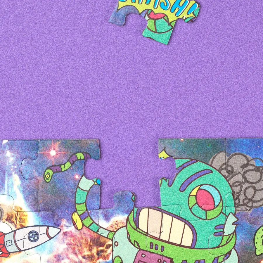 SMASH! Roboty - element SMASH domyka obrazek